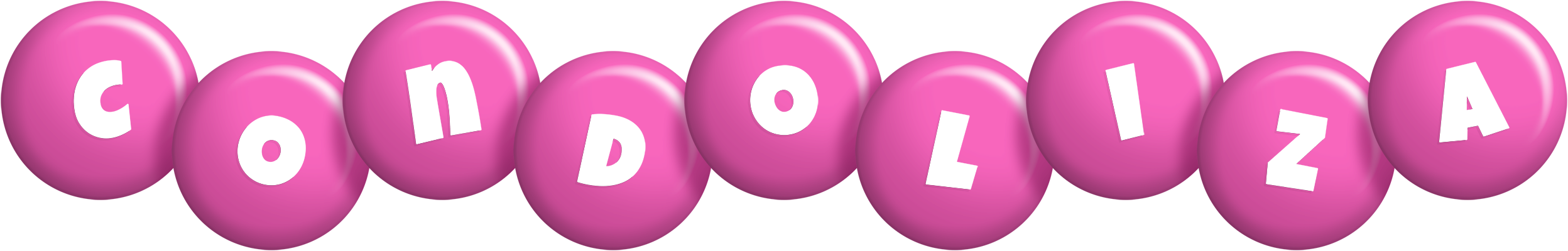 Condoliza candy-pink logo
