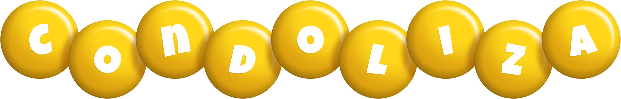 Condoliza candy-yellow logo