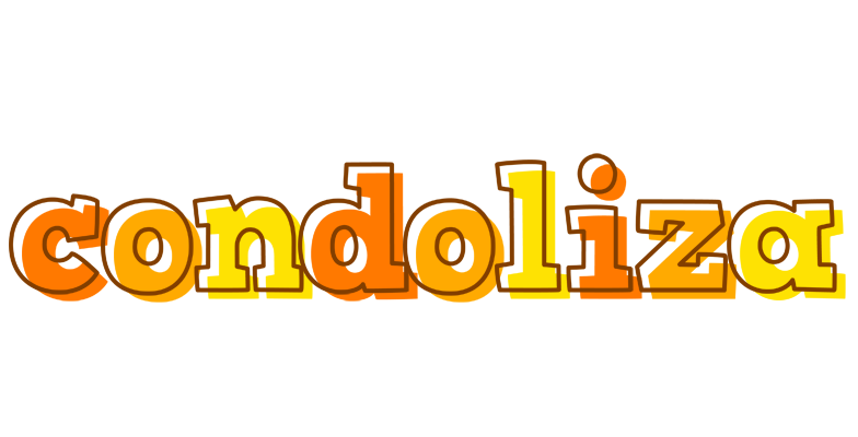 Condoliza desert logo