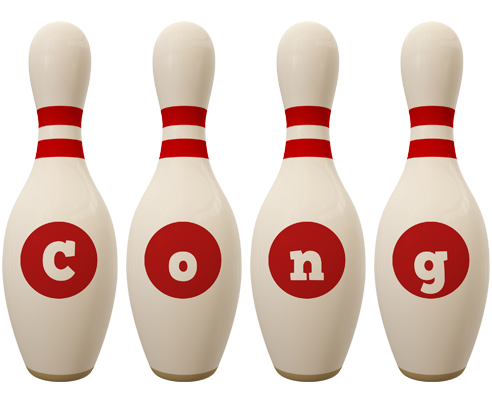 Cong bowling-pin logo