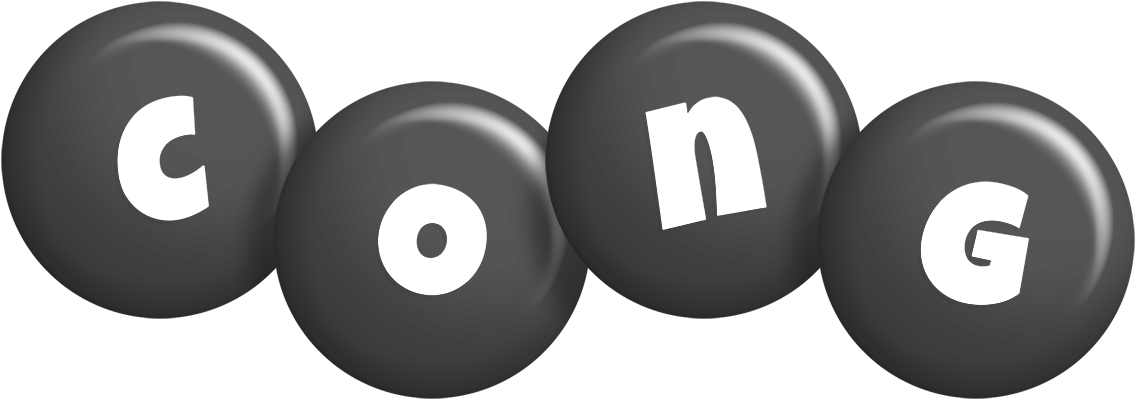 Cong candy-black logo