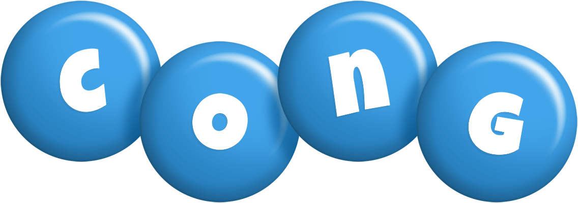 Cong candy-blue logo