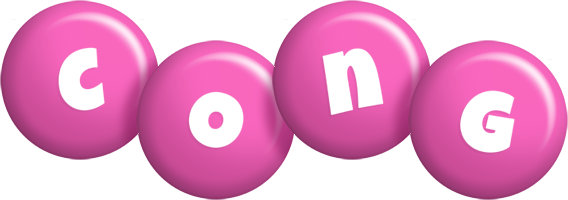 Cong candy-pink logo