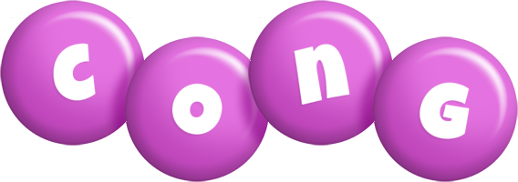 Cong candy-purple logo