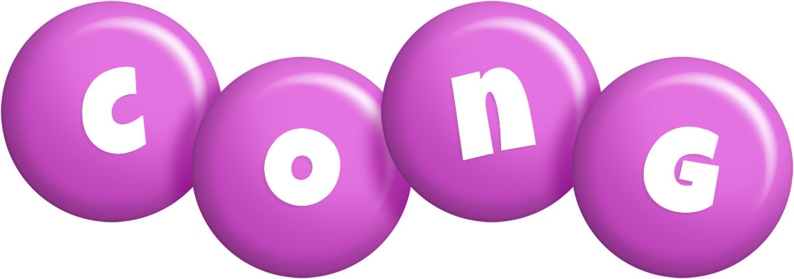 Cong candy-purple logo