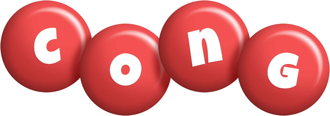 Cong candy-red logo