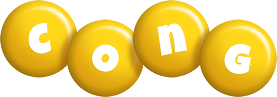 Cong candy-yellow logo