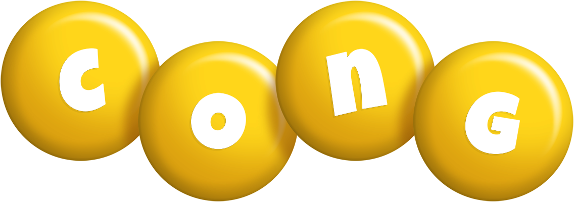 Cong candy-yellow logo