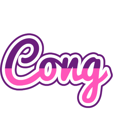 Cong cheerful logo