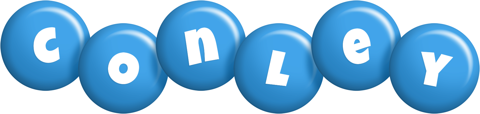 Conley candy-blue logo
