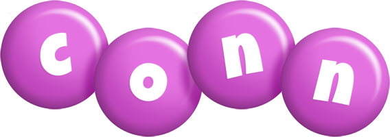 Conn candy-purple logo