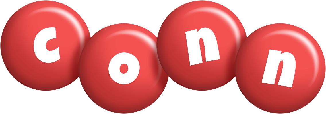 Conn candy-red logo