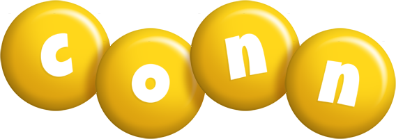 Conn candy-yellow logo