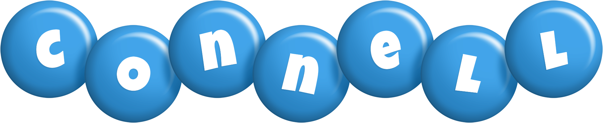 Connell candy-blue logo