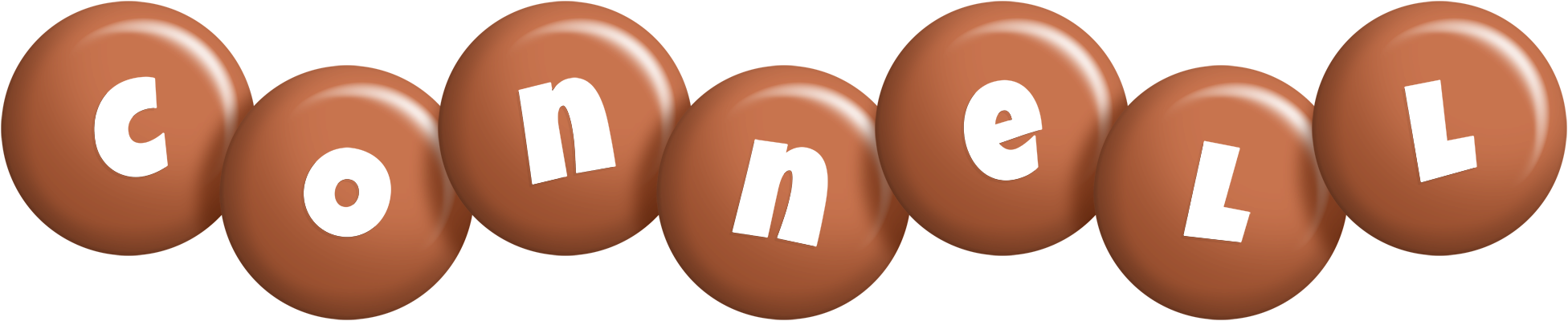 Connell candy-brown logo