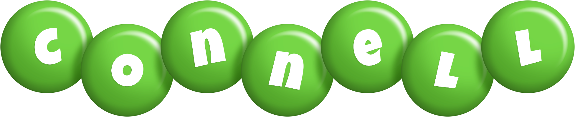 Connell candy-green logo