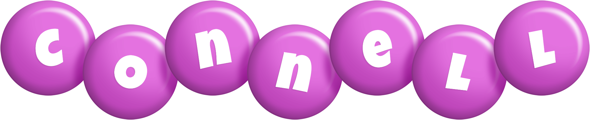 Connell candy-purple logo