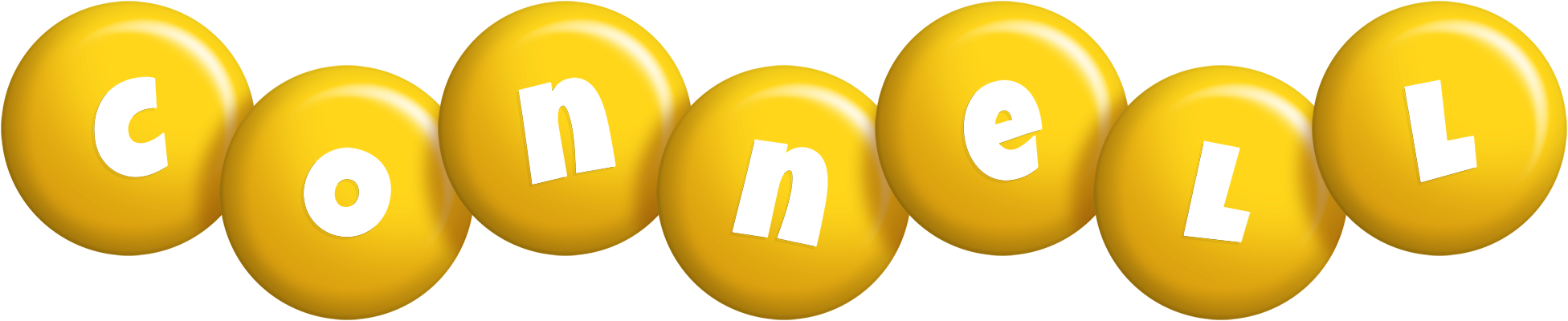 Connell candy-yellow logo