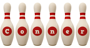 Conner bowling-pin logo