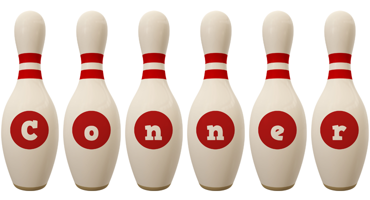 Conner bowling-pin logo