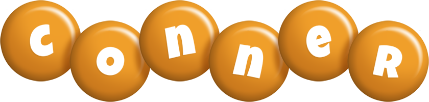 Conner candy-orange logo