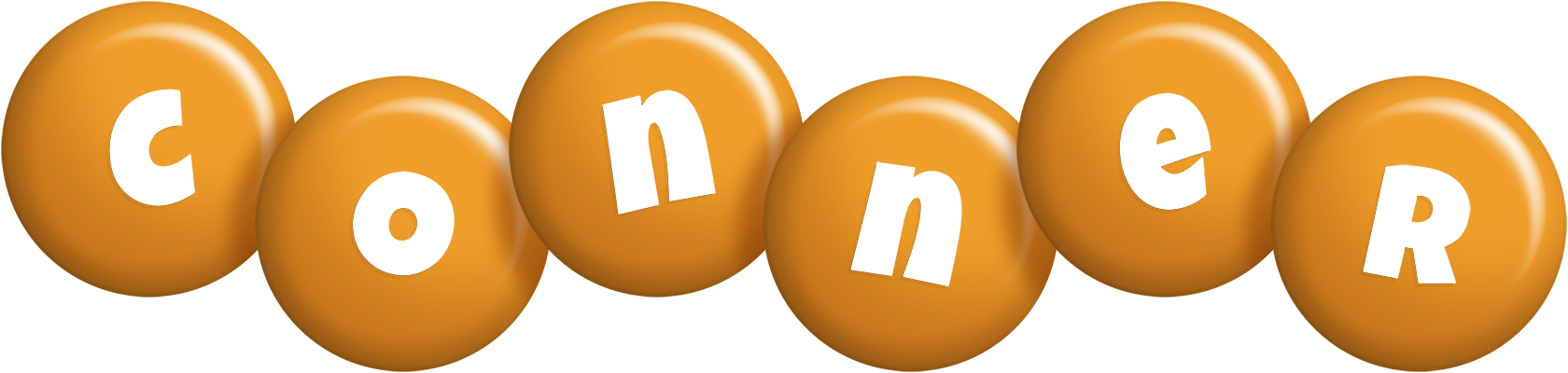 Conner candy-orange logo