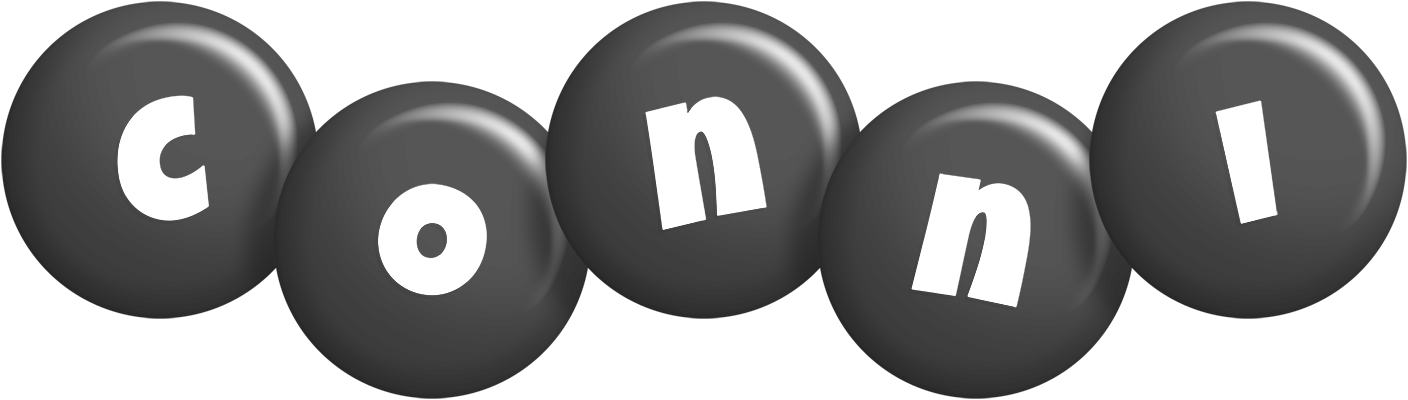 Conni candy-black logo