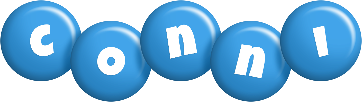 Conni candy-blue logo