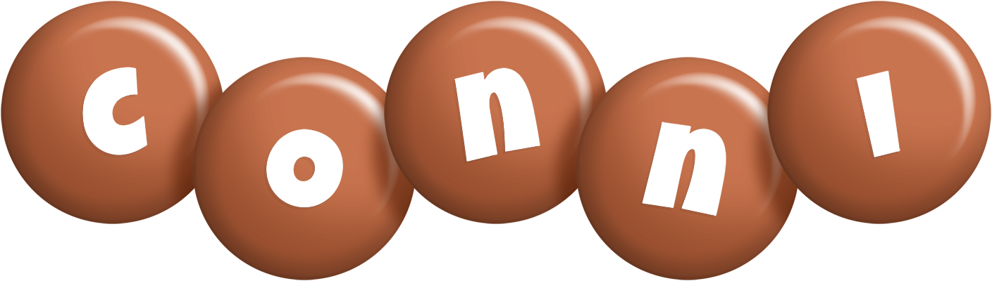 Conni candy-brown logo