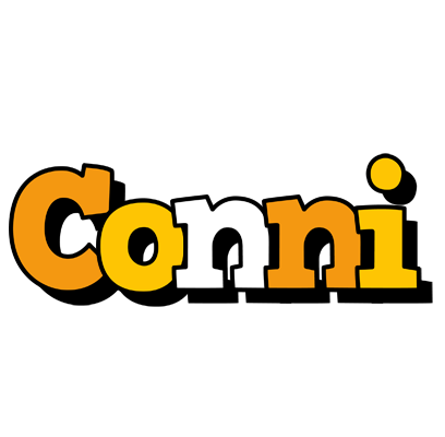 Conni cartoon logo
