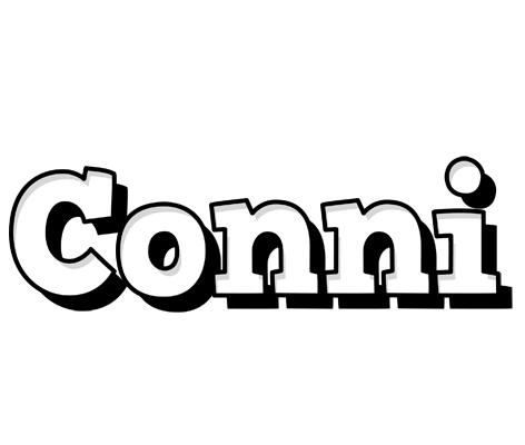 Conni snowing logo