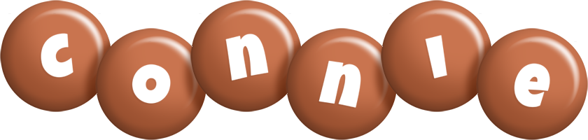 Connie candy-brown logo