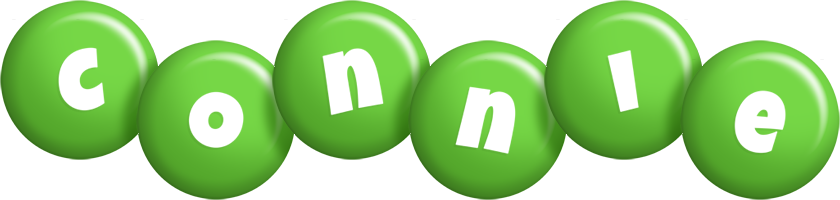Connie candy-green logo