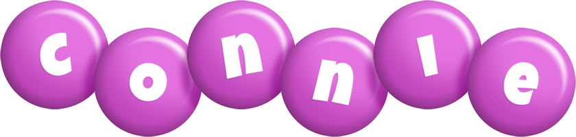 Connie candy-purple logo