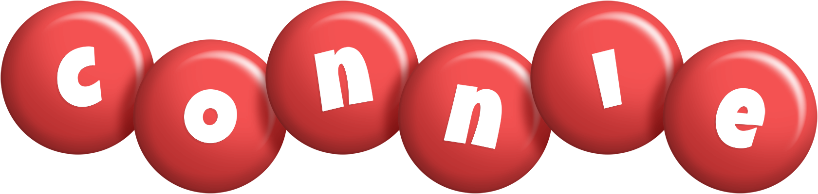 Connie candy-red logo