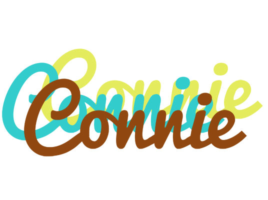 Connie cupcake logo