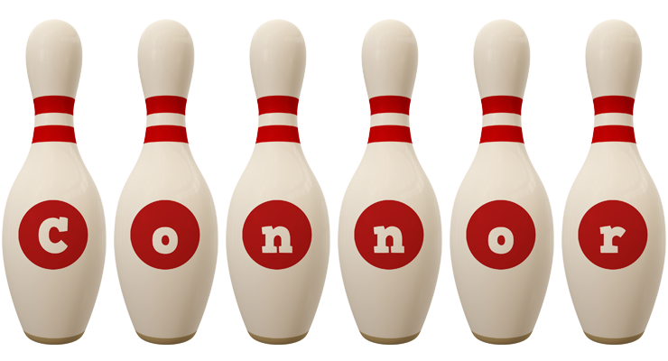 Connor bowling-pin logo