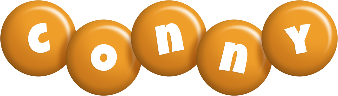 Conny candy-orange logo
