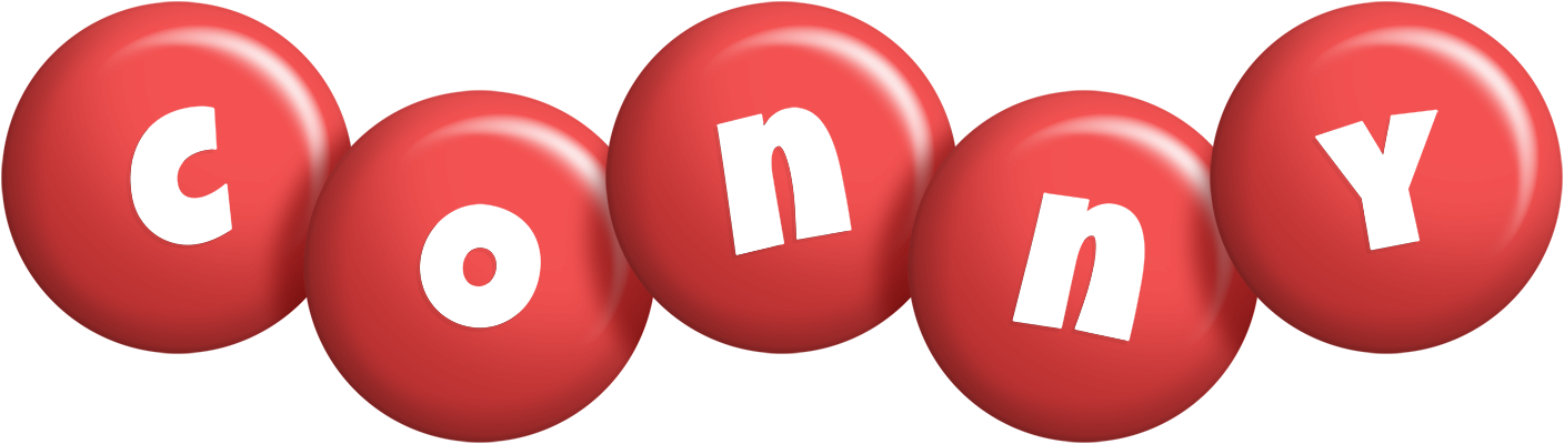Conny candy-red logo