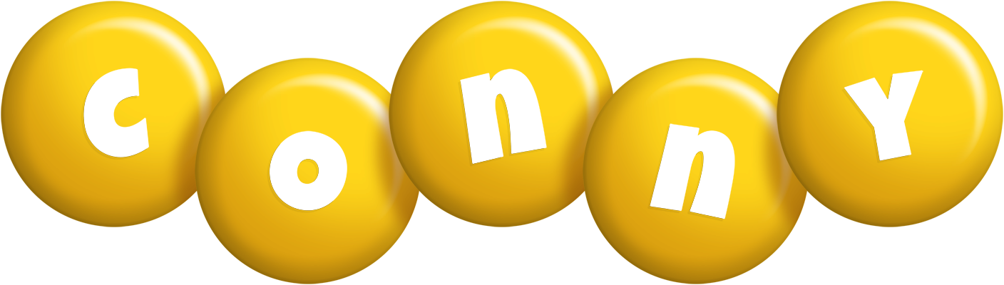 Conny candy-yellow logo