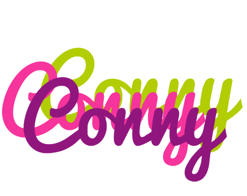 Conny flowers logo