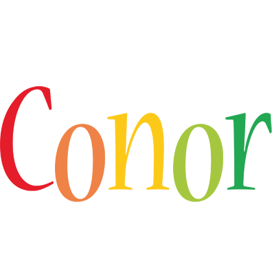 Conor birthday logo
