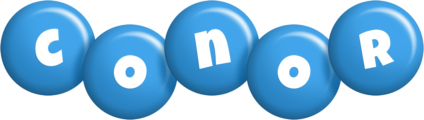 Conor candy-blue logo