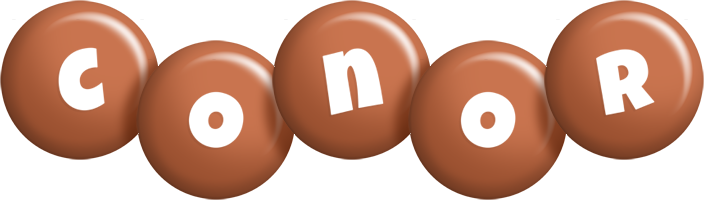 Conor candy-brown logo