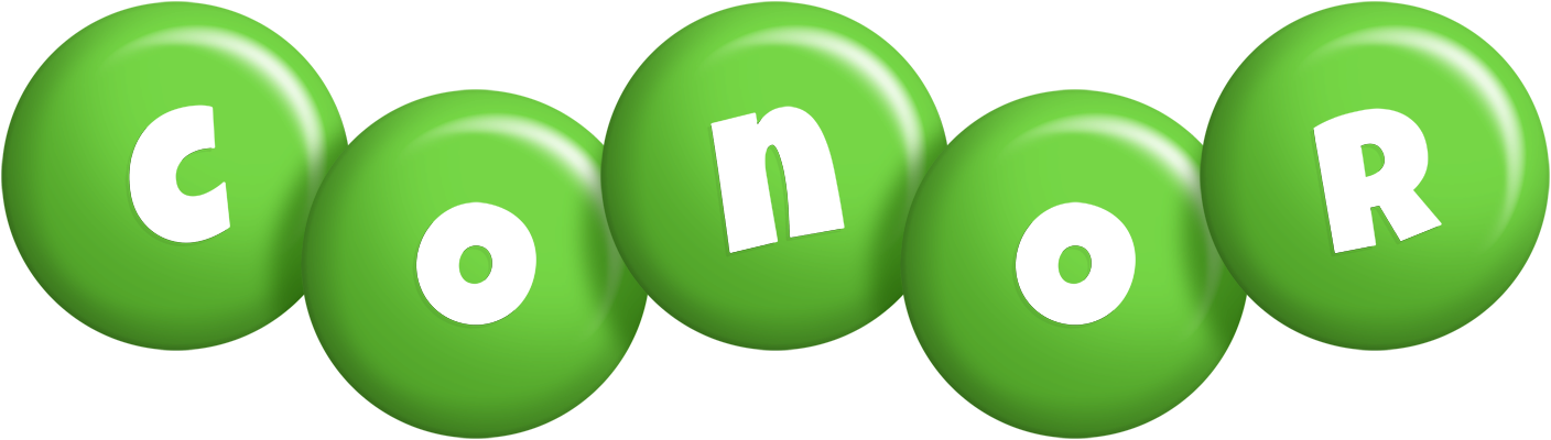 Conor candy-green logo