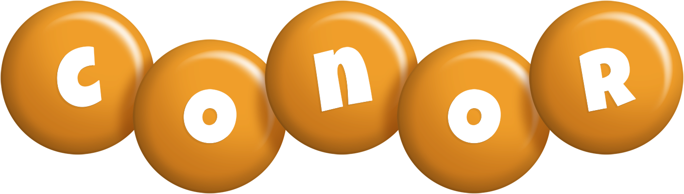 Conor candy-orange logo