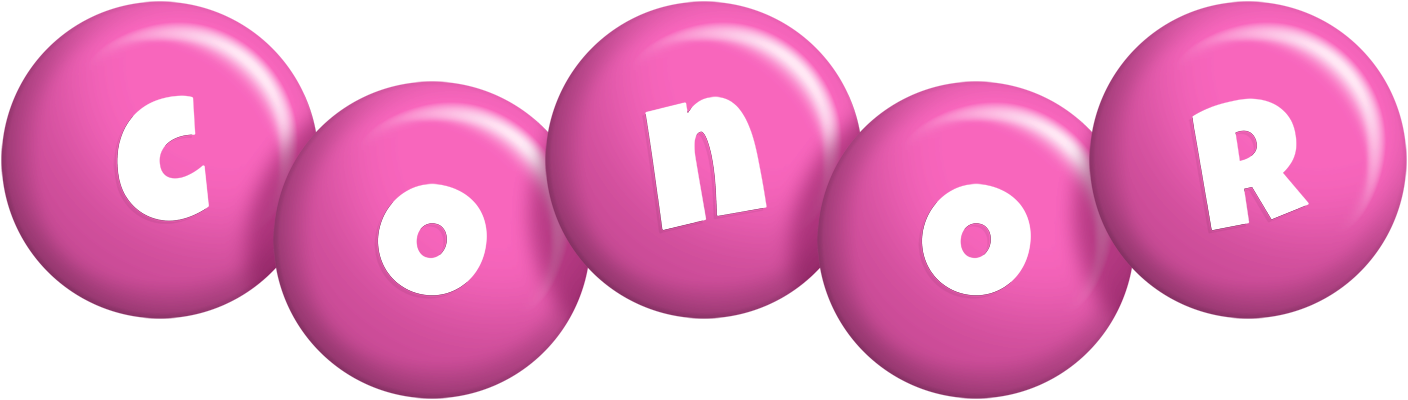 Conor candy-pink logo