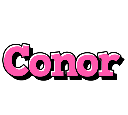 Conor girlish logo