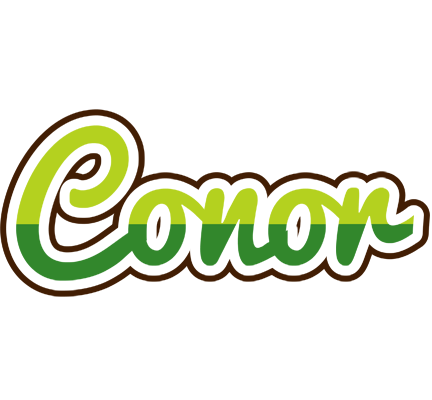 Conor golfing logo