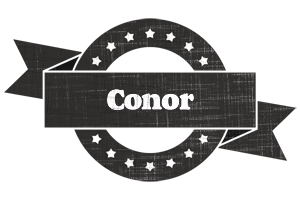 Conor grunge logo